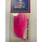 Challenger Lures CHALLENGER MARABOU JIG PINK HEAD PINK BODY W/FLASH 1/16oz