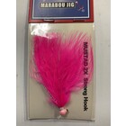 Challenger Lures CHALLENGER MARABOU JIG PINK HEAD PINK BODY W/FLASH 1/32oz