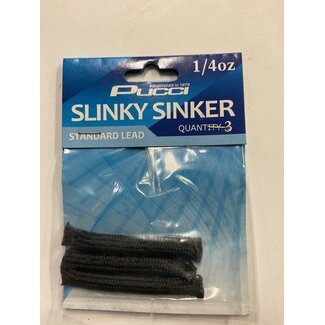 G. PUCCI & SONS, INC. PUCCI SLINKY SINKER SLWS 1/4 OZ STANDARD LEAD 3PK