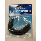 G. PUCCI & SONS, INC. P-LINE SLINKY SINKER SLWS 1/2 OZ STANDARD LEAD 2PK