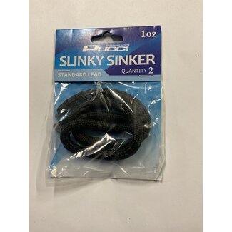 G. PUCCI & SONS, INC. P-LINE SLINKY SINKER SLWS 1 OZ STANDARD LEAD 2PK