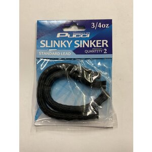 G. PUCCI & SONS, INC. PUCCI SLINKY SINKER SLWS 3/4 OZ STANDARD LEAD 2PK