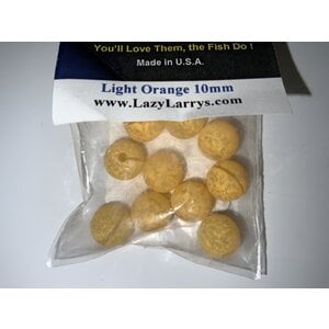 Lazy Larry's 10MM LAZY LARRY'S BEADS LIGHT ORANGE