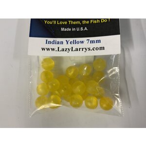 Lazy Larry's 7MM LAZY LARRY'S BEADS INDIAN YELLOW