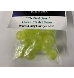 Lazy Larry's 10MM LAZY LARRY'S BEADS GREEN FLASH