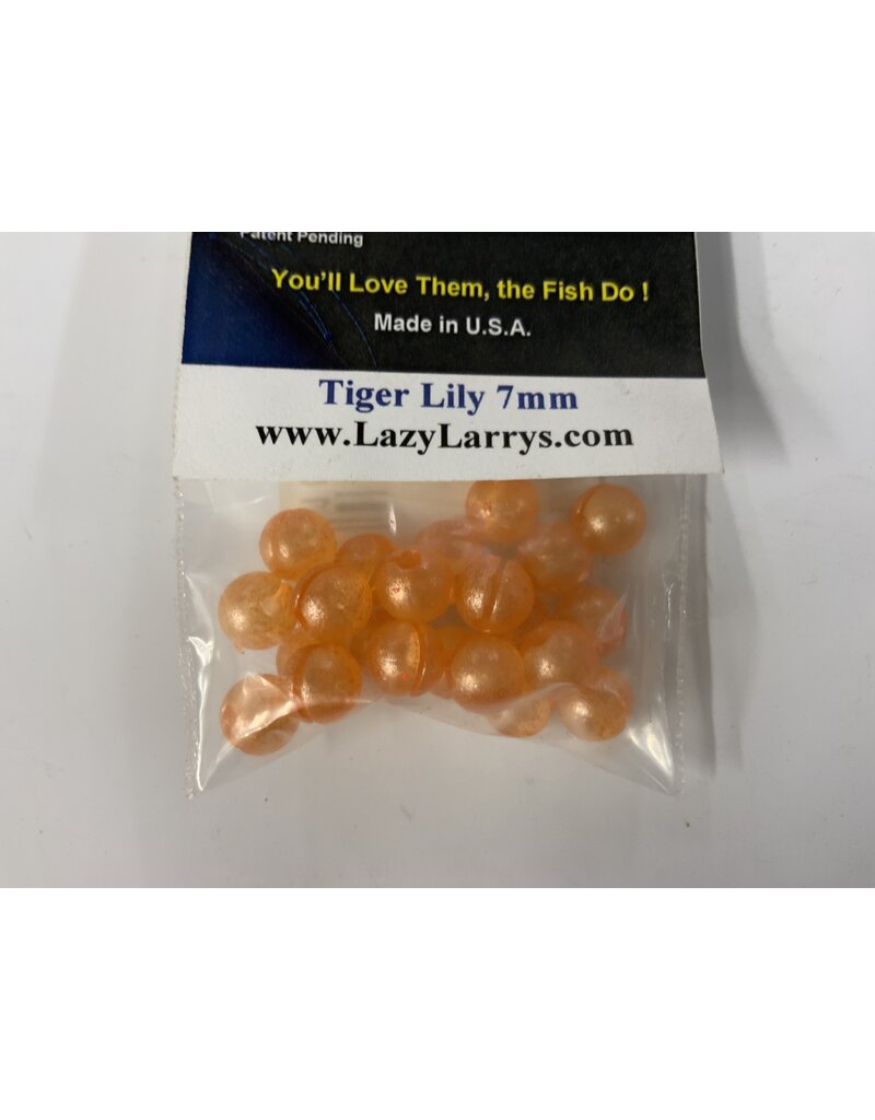 Lazy Larry's 7MM LAZY LARRY'S BEADS TIGER LILY