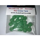 Lazy Larry's 7MM LAZY LARRY'S BEADS HOT GREEN