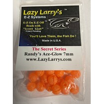 7MM LAZY LARRY'S BEADS RANDY'S ACE GLOW