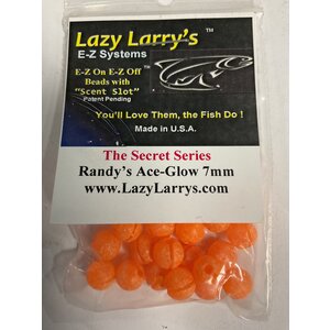 Lazy Larry's 7MM LAZY LARRY'S BEADS RANDY'S ACE GLOW