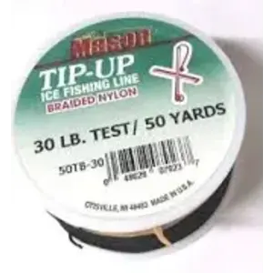 MASON TACKLE CO. MASON 30# TIP-UP BLACK 12/50 YD SP