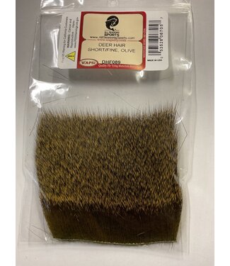 Wapsi DHF089 DEER HAIR SHORT/FINE, OLIVE