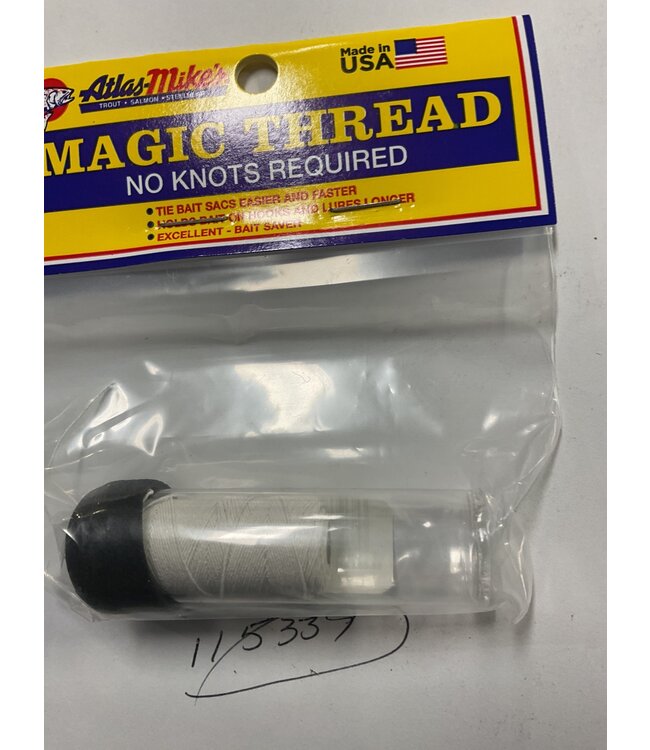 Atlas Mike's ATLAS MAGIC THREAD WHITE, W/DISPENSERMIKES