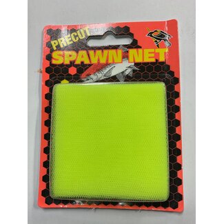 Redwing Tackle REDWING PRECUT SPAWN NET 3" SQUARE CHARTREUSE