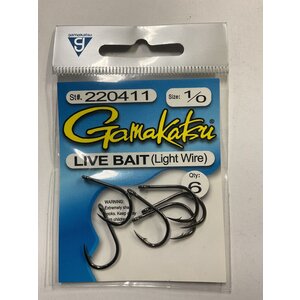 Gamakatsu Gamakatsu Live Bait  (Light Wire)