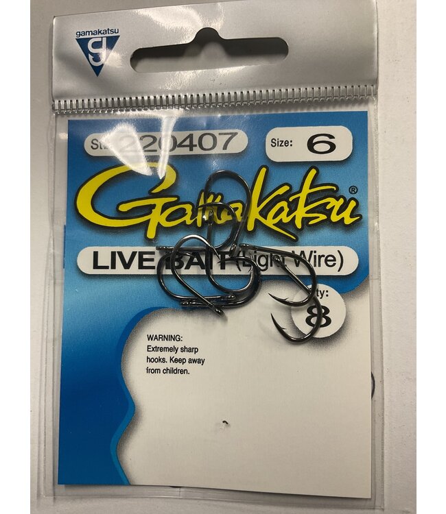 Gamakatsu Gamakatsu Live Bait  (Light Wire)