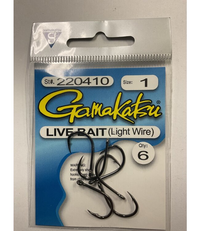 Gamakatsu Gamakatsu Live Bait  (Light Wire)
