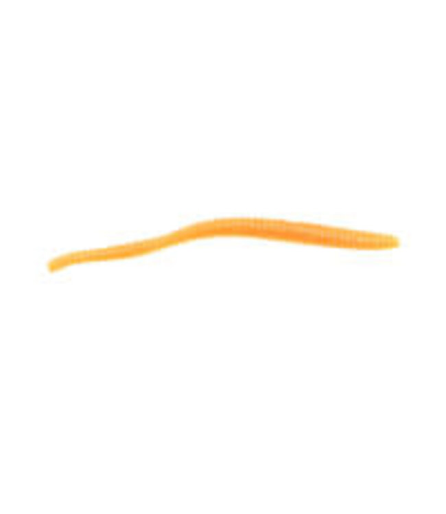 PURE FISHING BERKLEY POWERBAIT 3" POWER FLOATING TROUT WORM ORANGE PEEL 15/BAG
