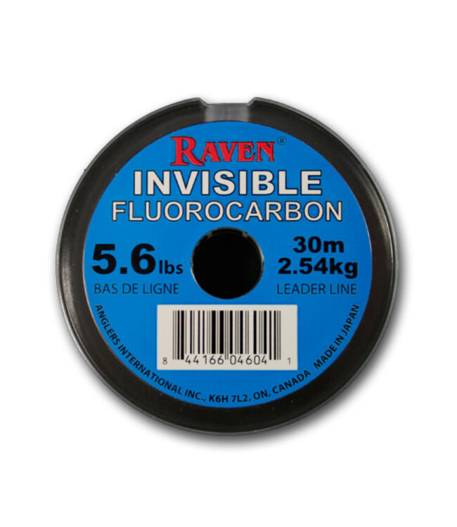 Raven Raven Invisible Fluorocarbon Leader  30 M