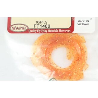 Wapsi FLY TAILS SM. ORANGE/PEARL/SILVER FT1400