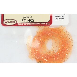 Wapsi FT1402 FLY TAILS SM. AMBER/PEARL/SIL