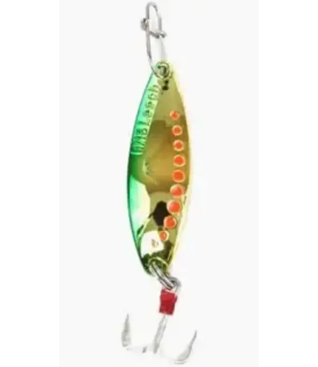 CLAM CORPORATION CLAM OUTDOORS LEECH FLUTTER SPOON 1/8OZ SZ10 PERCH