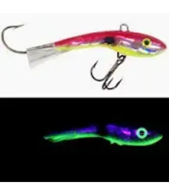 Moonshine Lures Moonshine Cranberry Shad Holographic Shiver #1
