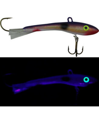 Moonshine Lures Moonshine Lures Golden Grape Holographic Shiver 1-3/8oz