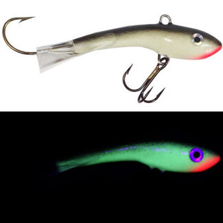 Moonshine Carbon-14 Fat Bottom Shiver Minnow #2