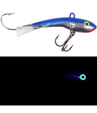 Moonshine Lures Moonshine Emminator Metallic Shiver Minnow #0