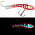 Moonshine Lures Moonshine Red Tiger Shiver Minnow #0
