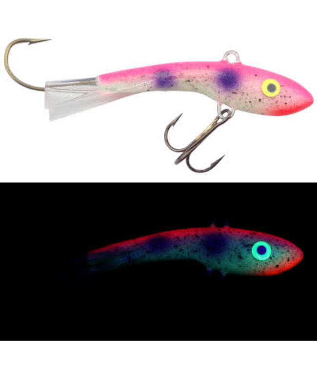 Moonshine Lures Moonshine Pink Goby Shiver Minnow #00