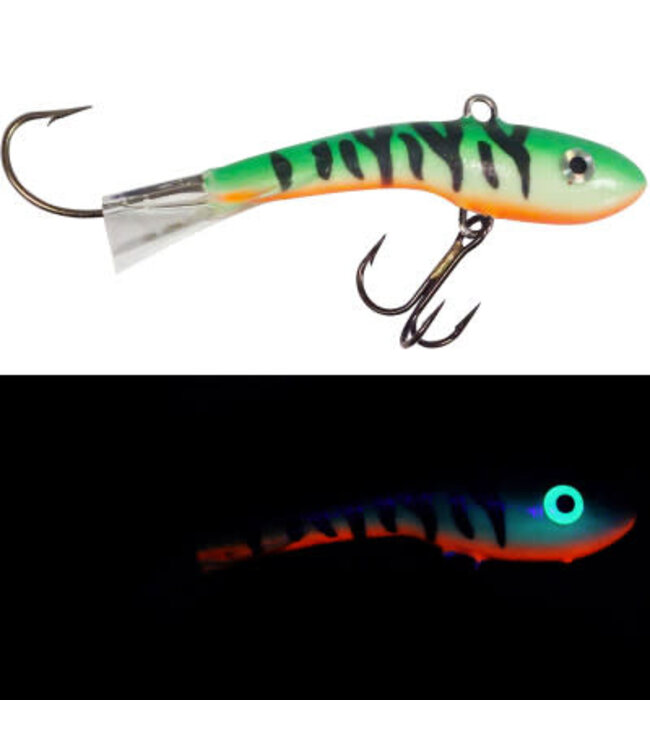 Moonshine Lures Moonshine Glow Perch Shiver Minnow #1
