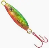 Pk Rattle Spoon PK Lures BUCK-SHOT RATTLE SPOON 1/8oz GOLD PERCH - All Seasons Sports, Inc