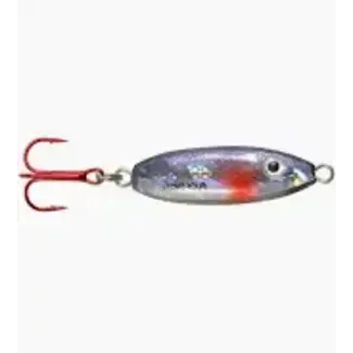 NORTHLAND FISHING TACKLE NORTHLAND BUCK-SHOT RATTLE SPOON 1/16oz SILVER SHINER BRS2-11