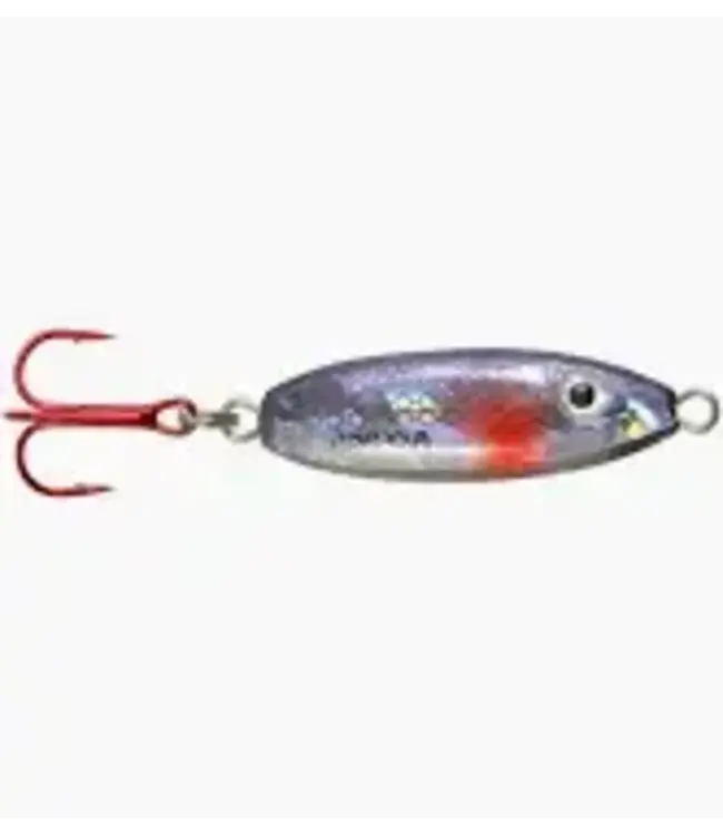 NORTHLAND FISHING TACKLE NORTHLAND BUCK-SHOT RATTLE SPOON 1/16oz SILVER SHINER BRS2-11