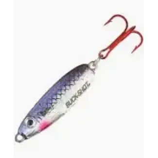 NORTHLAND FISHING TACKLE BUCK-SHOT RATTLE SPOON  1/8oz SLVSHR