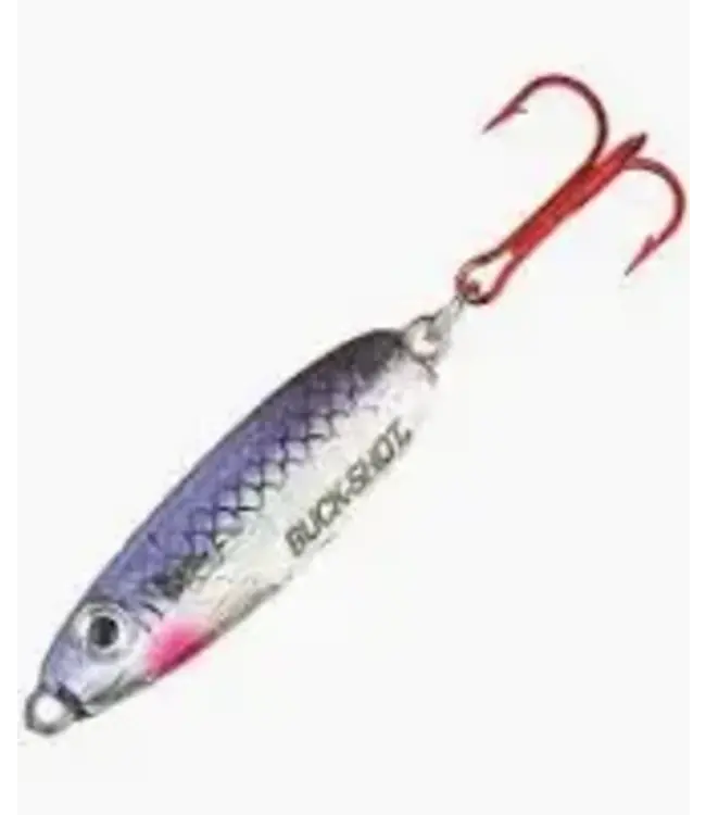 NORTHLAND FISHING TACKLE BUCK-SHOT RATTLE SPOON  1/8oz SLVSHR
