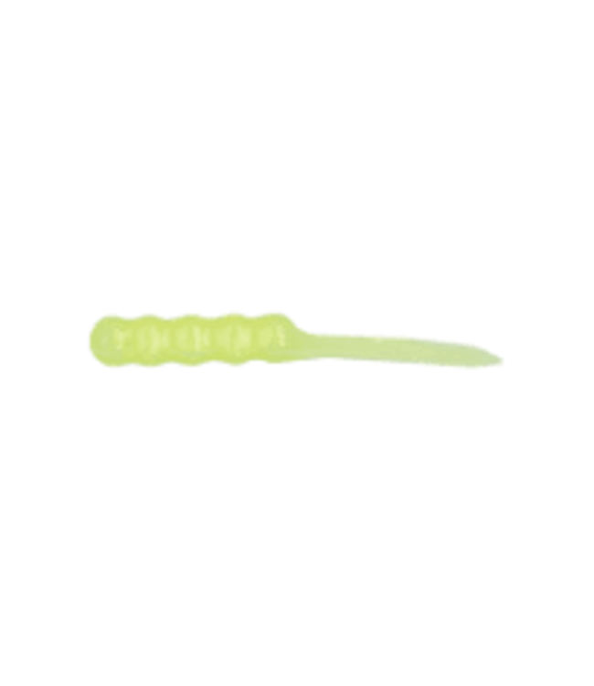 CUSTOM JIGS & SPINS INC. CUSTOM #6 FINESSE TAILS CHART,2 PLASTIC TAILS