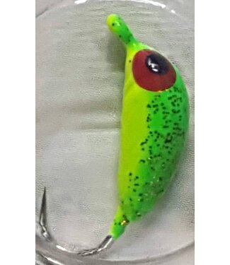 K&E TUNGSTEN MOON JIG GRN/CHT SZ 10