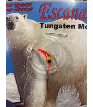 K&E TUNGSTEN MOON JIG WHITE TIGER SZ 10