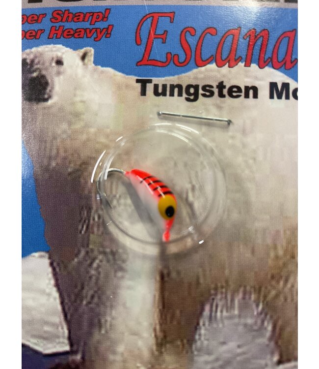 K&E TUNGSTEN MOON JIG WHITE TIGER SZ 10