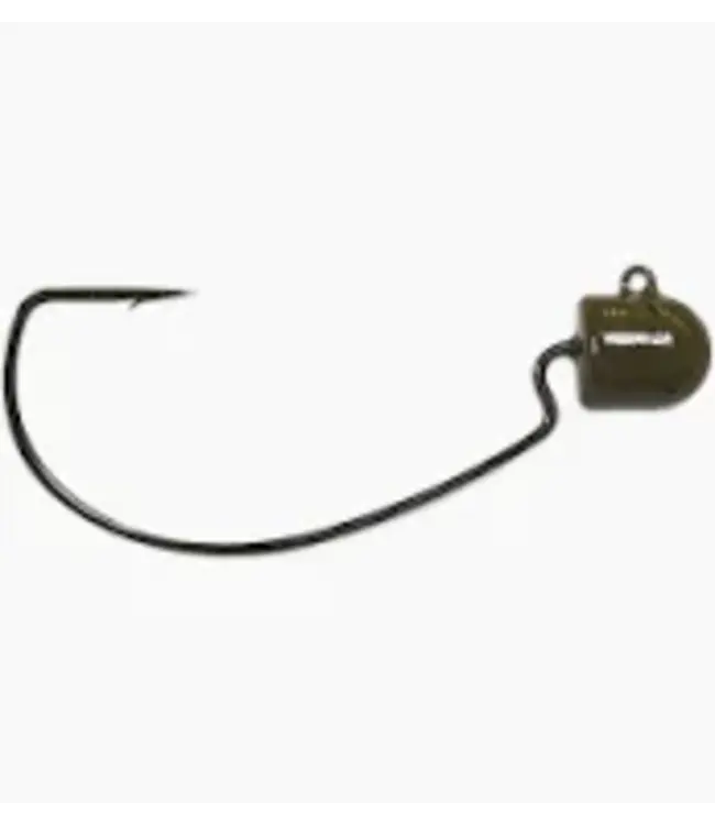 BIG BITE BAITS EWG SHORTY HEAD  1/8OZ GREEN PUMPKIN JIG