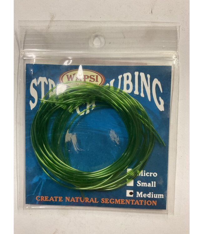 Wapsi STRETCH TUBING, MEDIUM GREEN VTM072