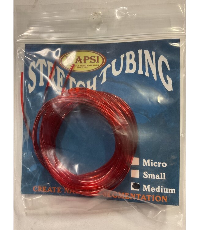 Wapsi STRETCH TUBING, MEDIUM RED VTM056