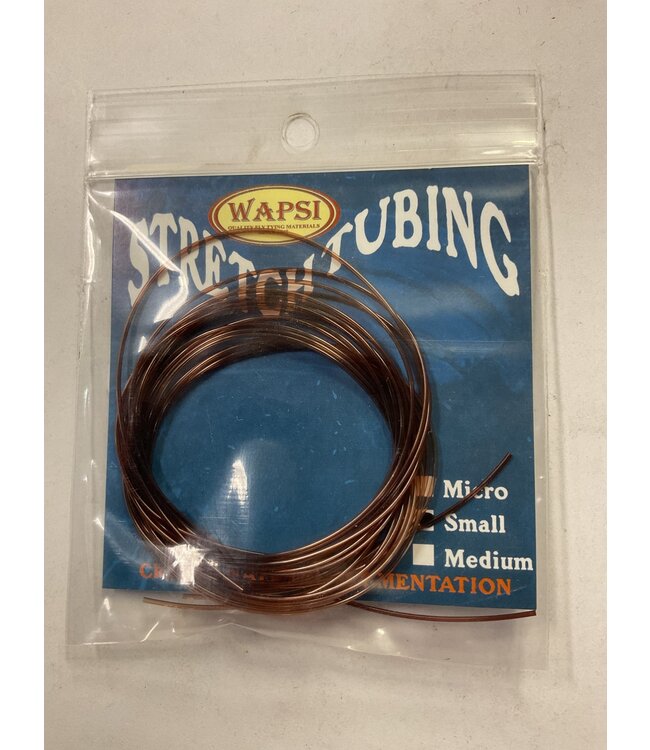 Wapsi STRETCH TUBING, SMALL BROWN VTS047