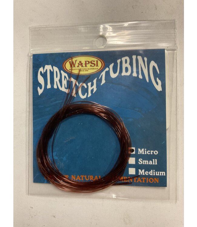 Wapsi STRETCH TUBING, MICRO BROWN VTT047