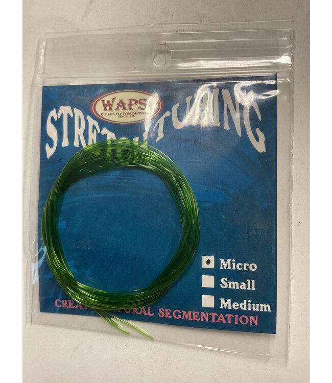 Wapsi STRETCH TUBING, MICRO GREEN VTT072