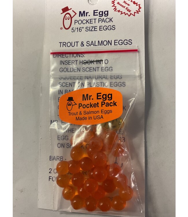 Mr. Egg Mr. Egg Pocket Pack Coho Red 5/16