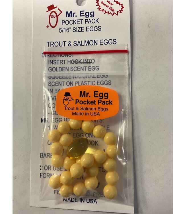 Mr. Egg Mr. Egg Pocket Pack Dead Egg 5/16