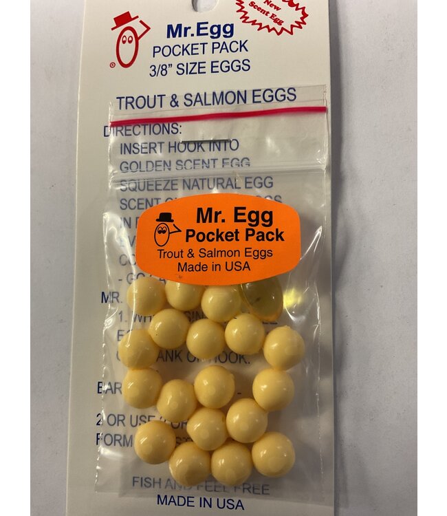 Mr. Egg Mr. Egg Pocket Pack Dead Egg 3/8